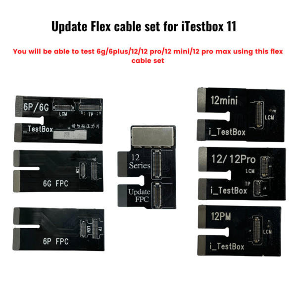 update flex cable set for itestbox 11
