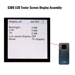 lcd screen display assembly for s300 lcd tester
